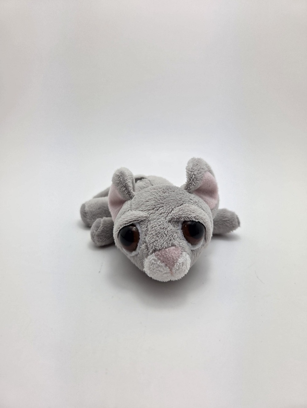 Russ Lil Peepers Plush “Daisy” the Gray Mouse Plush Stuffed Animal Toy (4 inch)